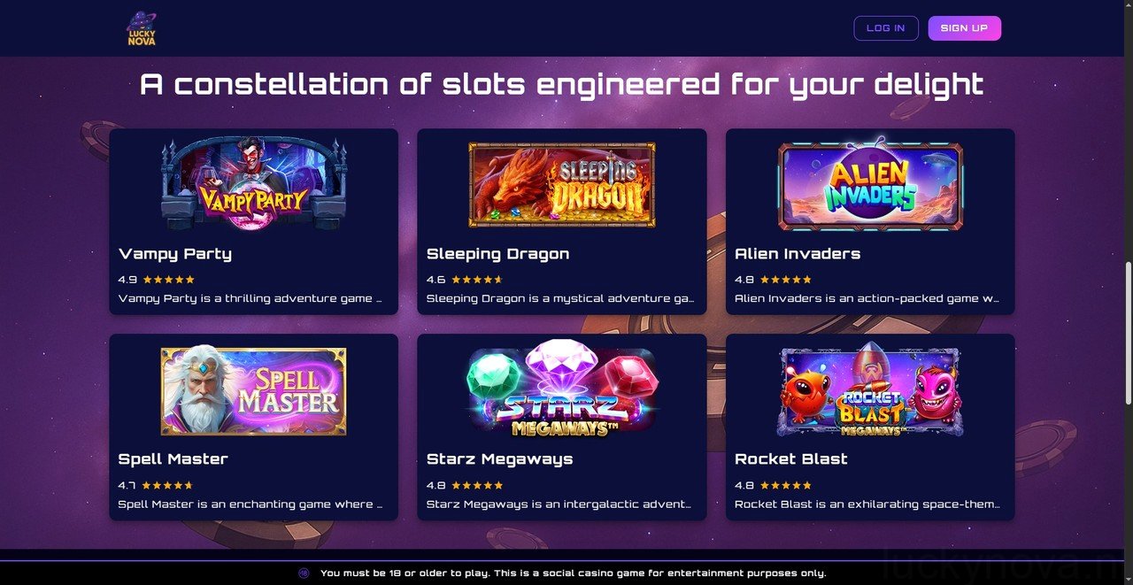 Luckynova Casino Casino